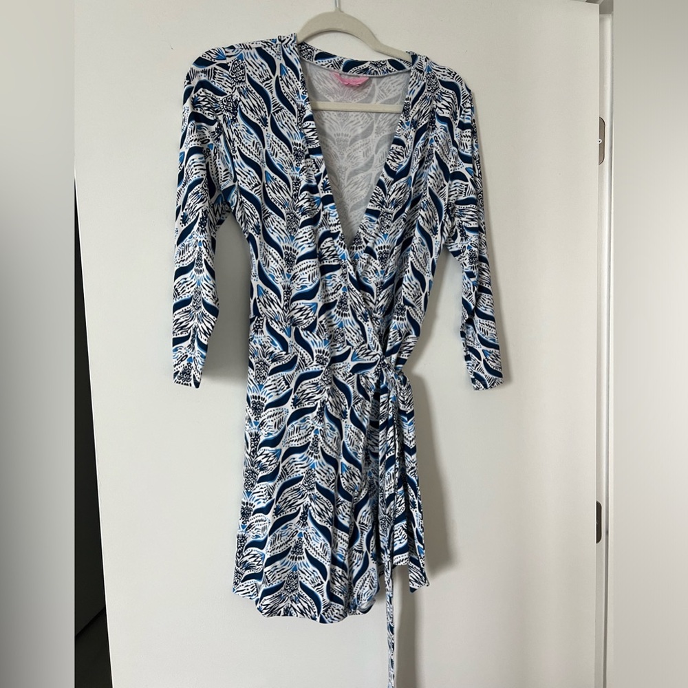 Lilly Pulitzer wrap romper